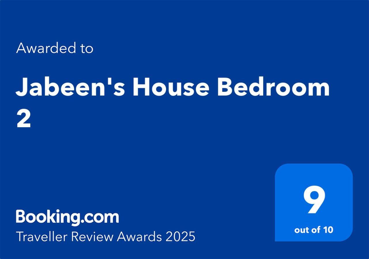 Jabeen'S House Bedroom 2 博藏斯 外观 照片